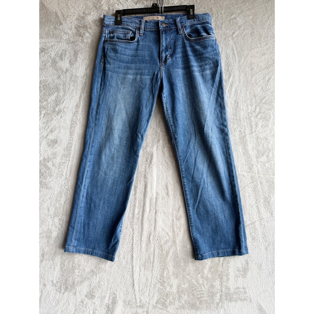 Joe's Jeans Straight Leg Women 32x25 Medium Wash Stretch Denim Blue
